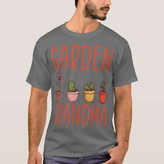 T-shirt Jardinage Grand-mère Chemise Fleur Jardin Grand-mè
