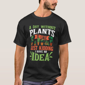 T-shirt Jardinage Horticulture Plantes