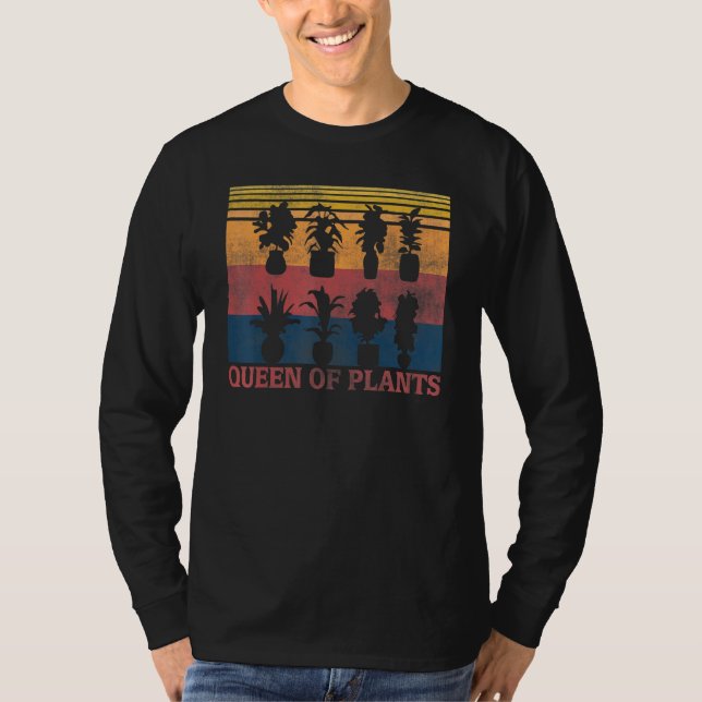 T-shirt Jardinage Houseplants Paysage Gardener Plante W (Devant)
