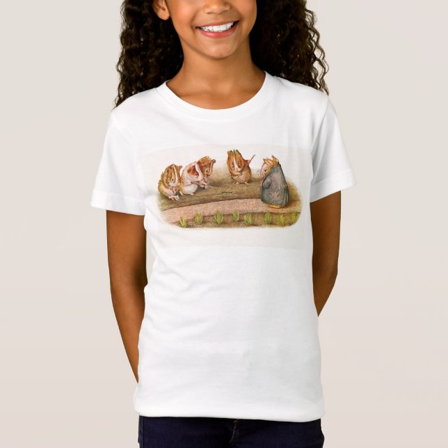 T-Shirt Jardinage mignon de cobayes (Devant)
