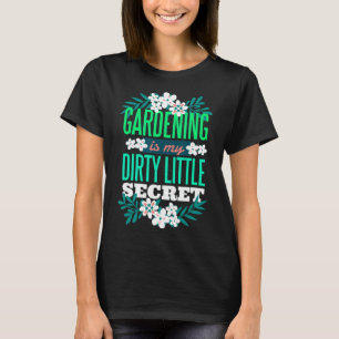 T-shirt Jardinage Mon Sale Petit Secret Travail des Filles