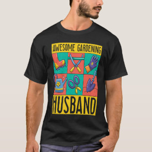 T-shirt Jardinage Pour Le Jardin Paysager Du Mari Gardener