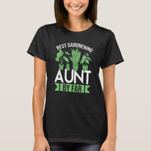 T-shirt Jardinage pour tante jardinier aménagement paysage
