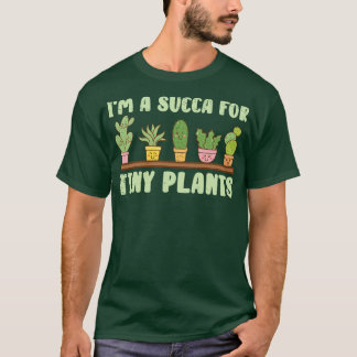 T-shirt Jardinage Succulent Maison Plantes Fucculent Desig