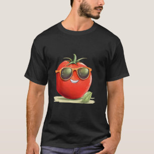 T-shirt Jardinage Tomate Jardinier Végétalien Fruit Légume