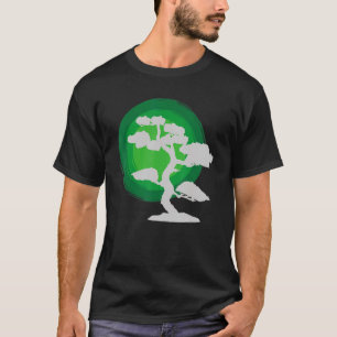T-shirt Jardinage Zen Bouddhiste Culture Japonaise Bonsai