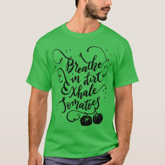 T-shirt Jardinier amateur de tomates cultivant des amis Fo