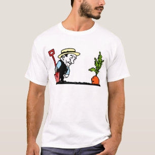 T-shirt Jardinier avec la carotte