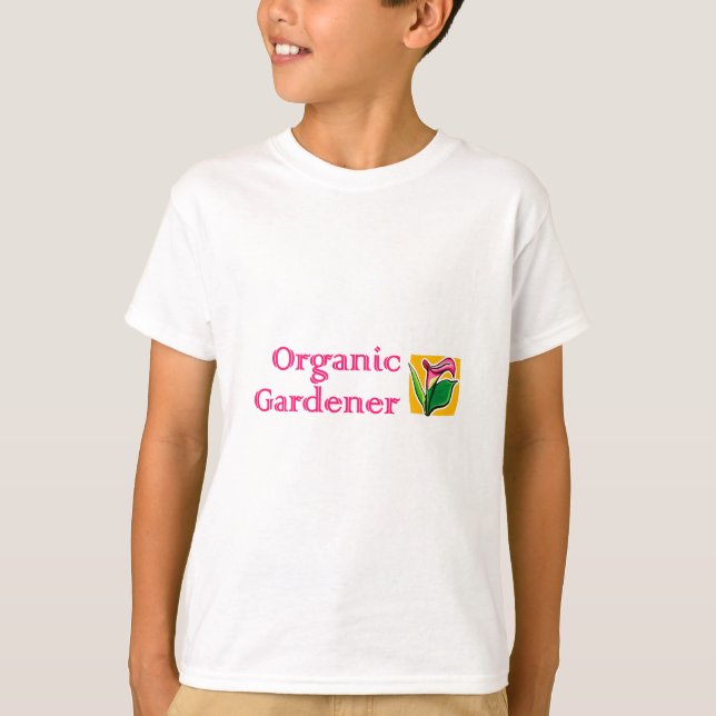 T-shirt Jardinier bio - Calla Lilies (Devant)