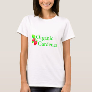 T-shirt Jardinier bio - Fraises