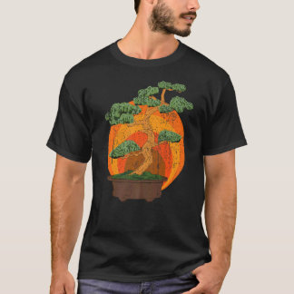T-shirt Jardinier Bonsaï Bouddhiste Esthétique Japonaise Z