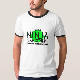T-shirt Jardinier certifié de Ninja