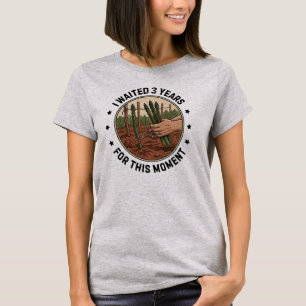 T-shirt Jardinier d'asperges - J'ai attendu 3 ans pour cel