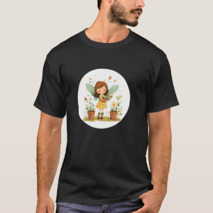 T-shirt Jardinier Fée Fantaisiste pour la Touche de la Nat