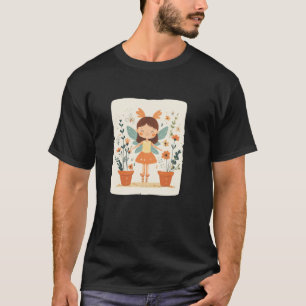 T-shirt Jardinier Fée Magique pour Tenue d'Espaces Enchant