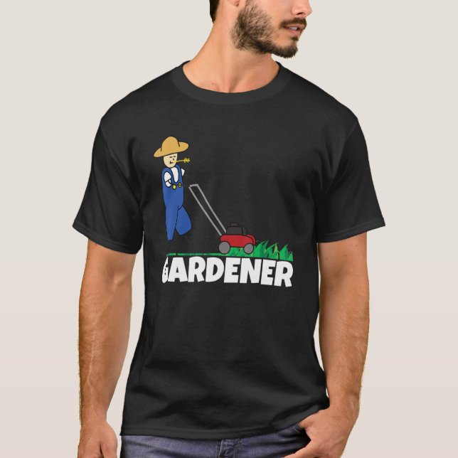 T-shirt Jardinier  Jardin 2 (Devant)