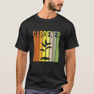T-shirt Jardinier Jardin Jardinage Vintage