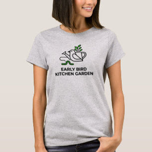 T-shirt Jardinier oiseau matinal drôle fatigué Jardin ép