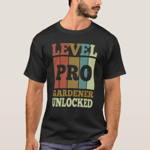 T-shirt Jardinier Pro Débloqué Style Vintage Unique