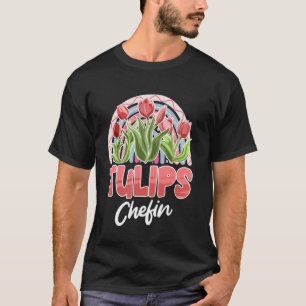 T-shirt Jardinier TULIPES CHEFIN Tulipes Jardin Drôle Tuli
