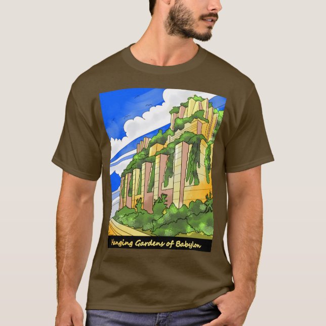 T-shirt Jardiniers suspendus  (Devant)