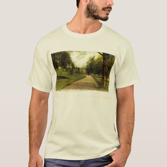 T-shirt Jardins botaniques, cru 1905 de Bronx New York (Devant)