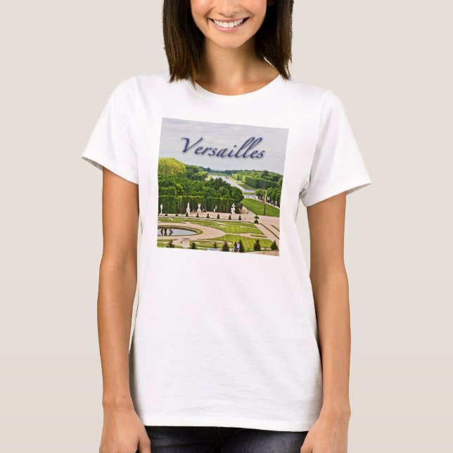 T-shirt Jardins de palais de Versailles (Devant)