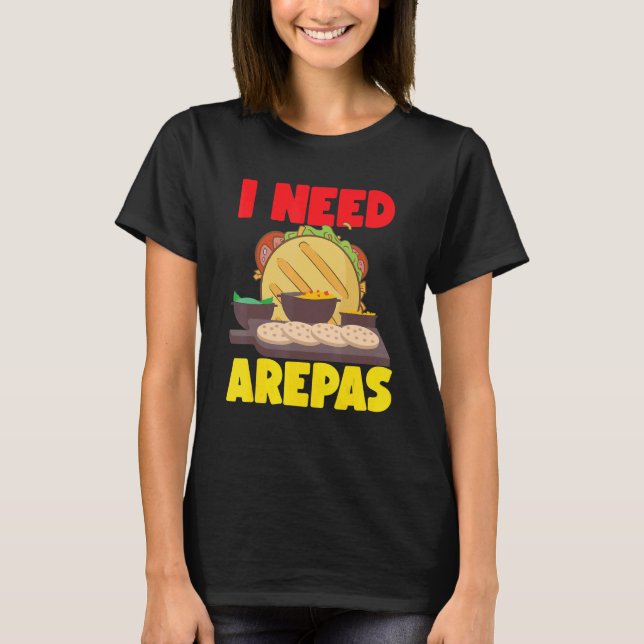 T-shirt J'Arepas (Devant)