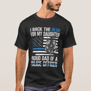 T-shirt J'Arrive Le Bleu Pour Mon Fier Bureau De Police De
