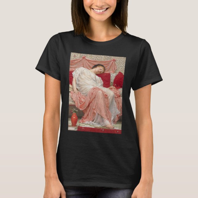 T-shirt Jasmine par Albert Joseph Moore, Victorian Fine Ar (Devant)