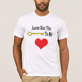 T-shirt Jason a la clé à mon coeur