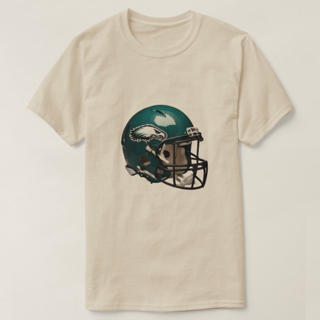 T-shirt Jason Kelce Philadelphia Casque Line Green68 ⭐ ⭐ ⭐ (Design devant)