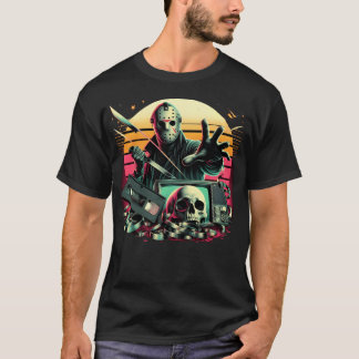 T-shirt Jason Mask Menace