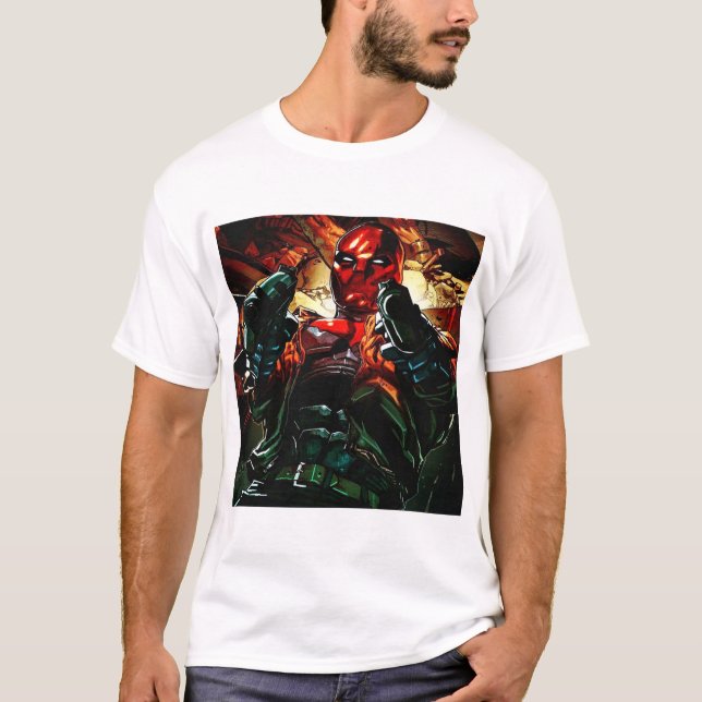 T-shirt Jason Todd Red Hood (Devant)