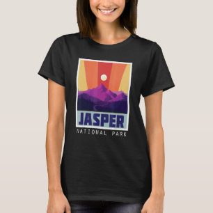 T-shirt Jasper Icefields Parkway Parc national Canada Albe