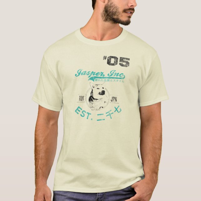T-shirt Jasper, Inc. - Troupe de chien (Devant)