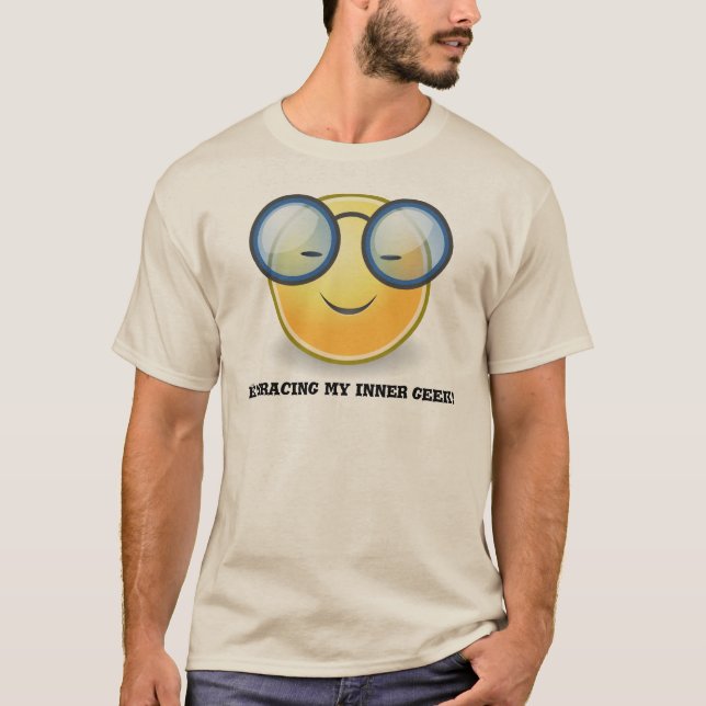T-shirt J'assume mon côté geek (Devant)