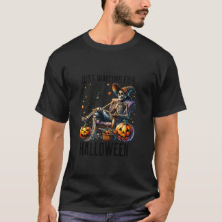 T-shirt J'attends juste l'halloween T Shirt