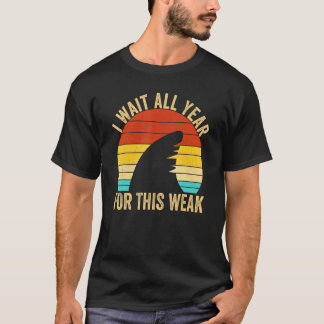 T-shirt J'Attends Toute L'Année Pour Cette Semaine Enfants
