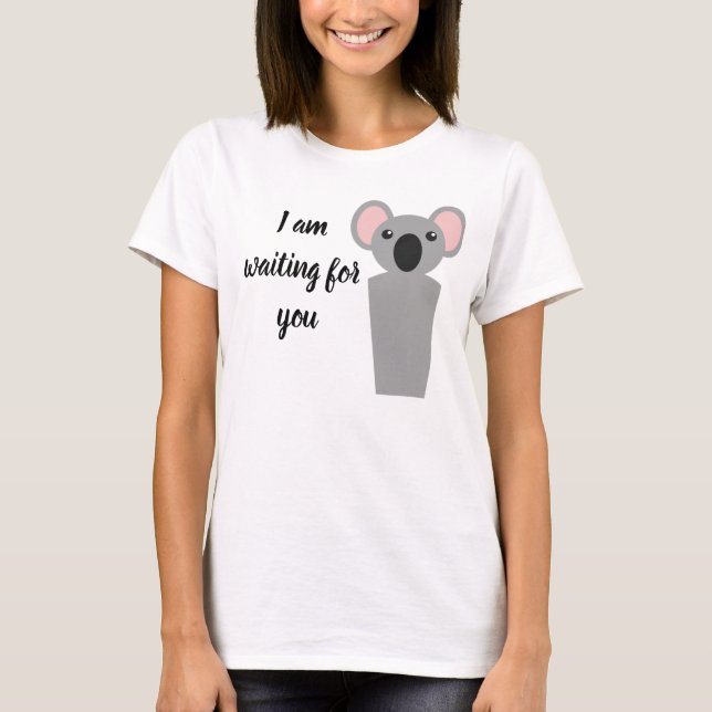 T-shirt J'attends vous (Devant)