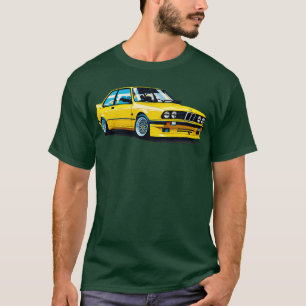T-shirt Jaune bmw 1