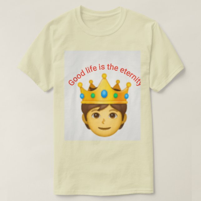 T-shirt jaune clair (Design devant)