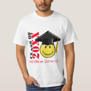 T-shirt Jaune classique avec un casquette d'obtention du