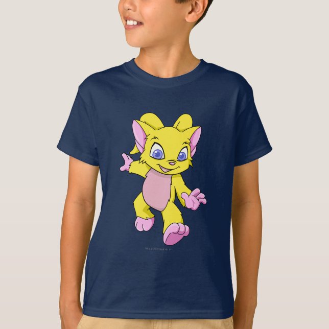 T-shirt Jaune d'Acara (Devant)
