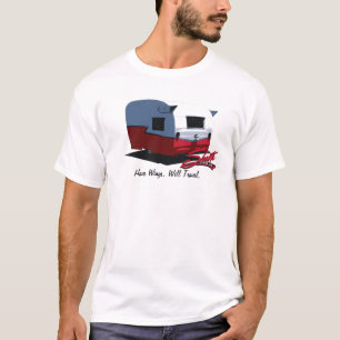 T-shirt Jaune de campeur de Shasta