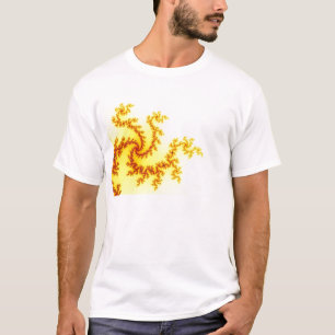 T-shirt jaune de dragon