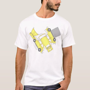 T-shirt Jaune de Fiat 500
