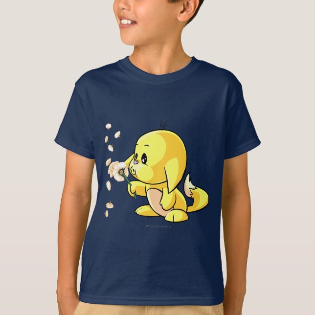 T-shirt Jaune de Kacheek (Devant)