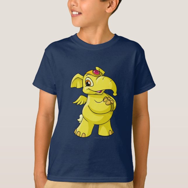 T-shirt Jaune d'Elephante (Devant)