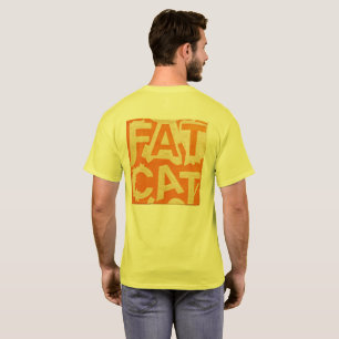 T-shirt Jaune Fat Cat